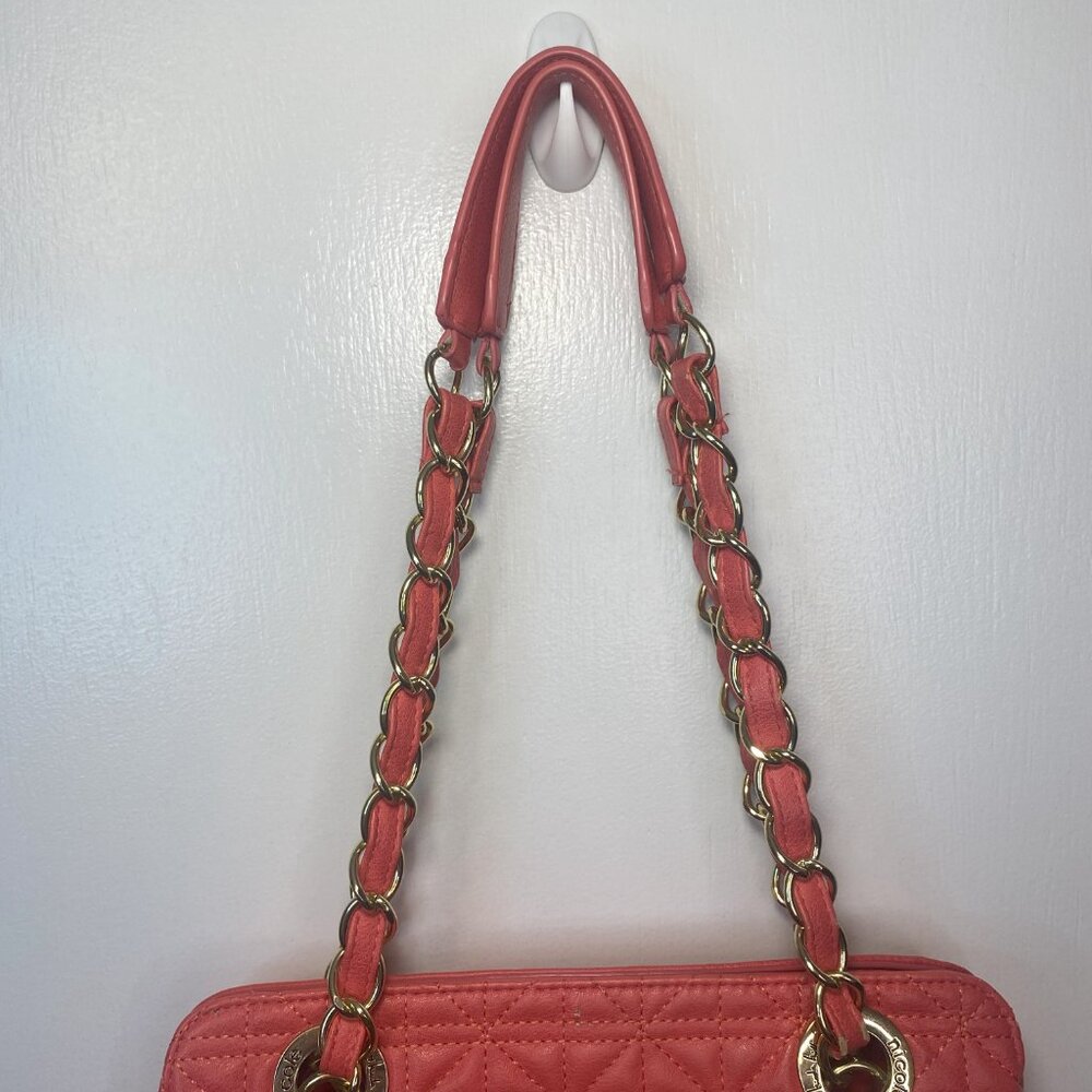 Nicole By Nicole Miller Orange Pink shoulder bag - Picture 5 of 14